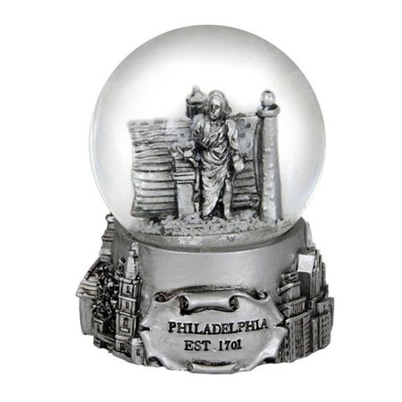 AMERICAWARE Americaware PSGPHI65 Philadelphia 65 mm Snow Globe PSGPHI65